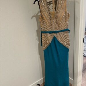 Tarik Ediz Evening Dress Size M